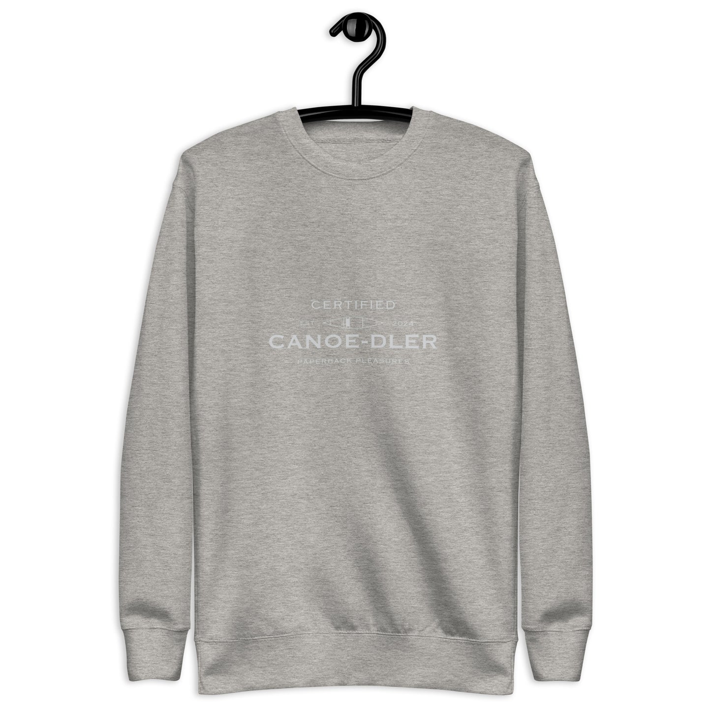 Certified Canoe-dler Unisex Crewneck Sweatshirt