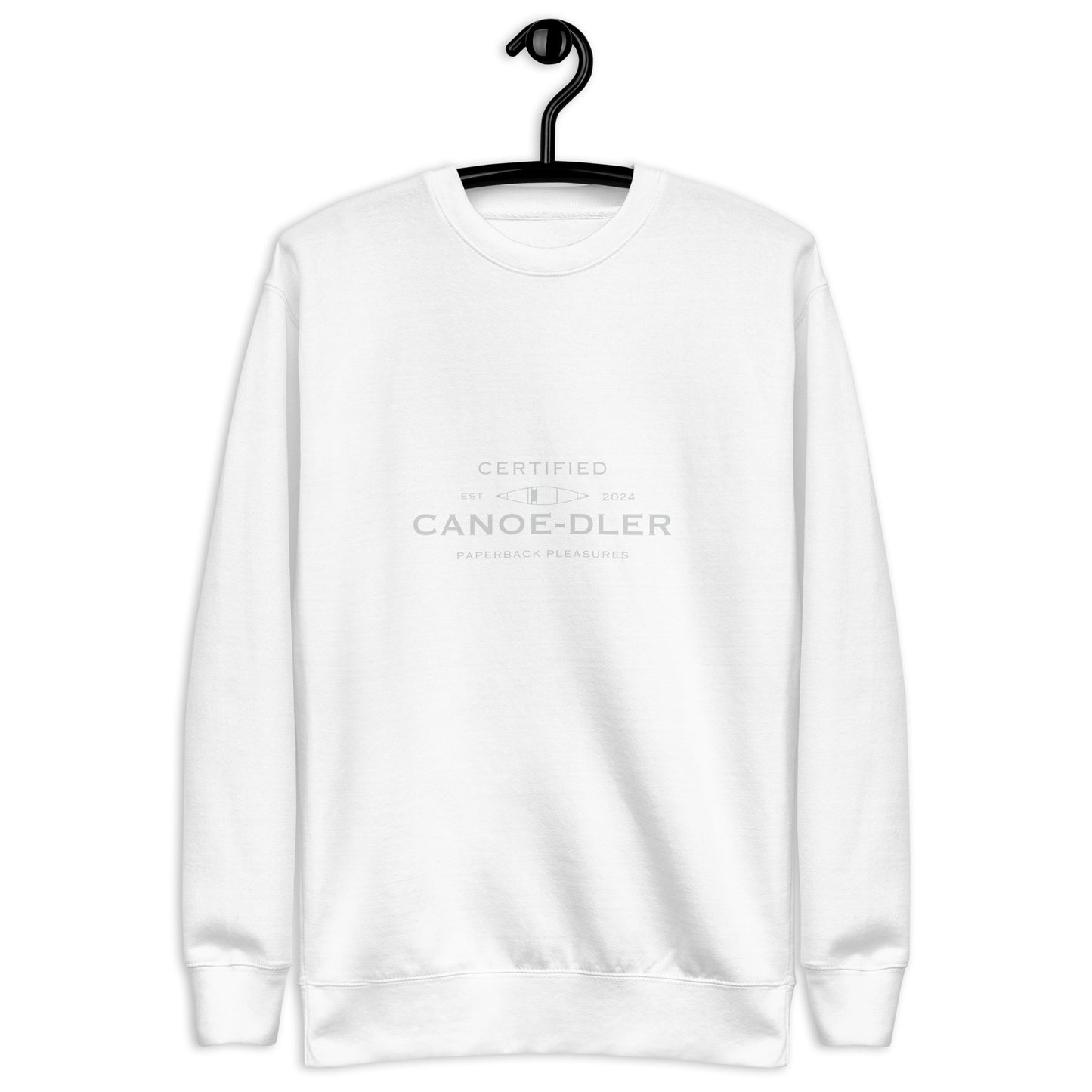 Certified Canoe-dler Unisex Crewneck Sweatshirt