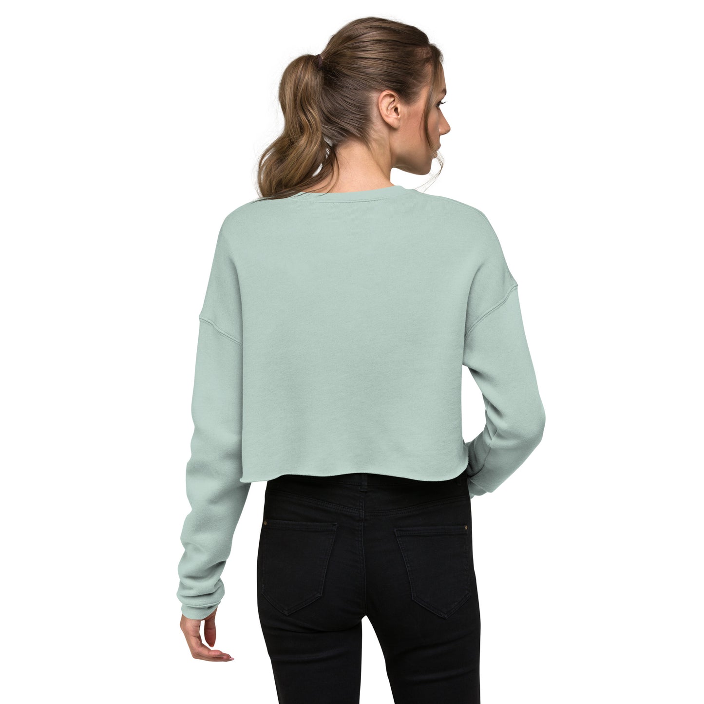 Morally Gray Crop Sweatshirt